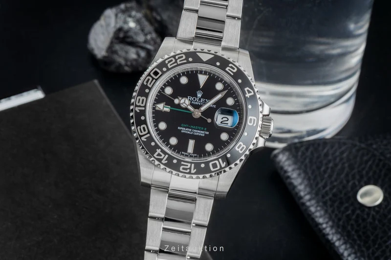 Rolex GMT-Master II steel automatic men's watch 116710LN [2506085]