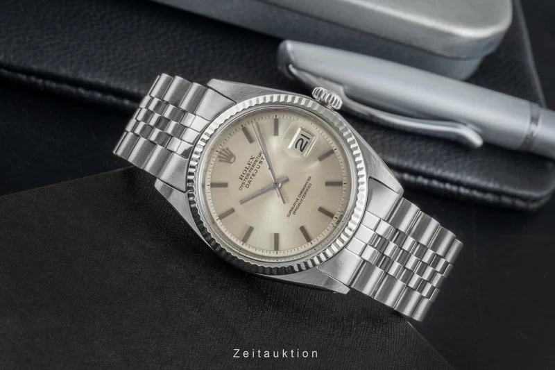 Rolex Datejust steel / white gold automatic men's watch 1601 Vintage [2505767]
