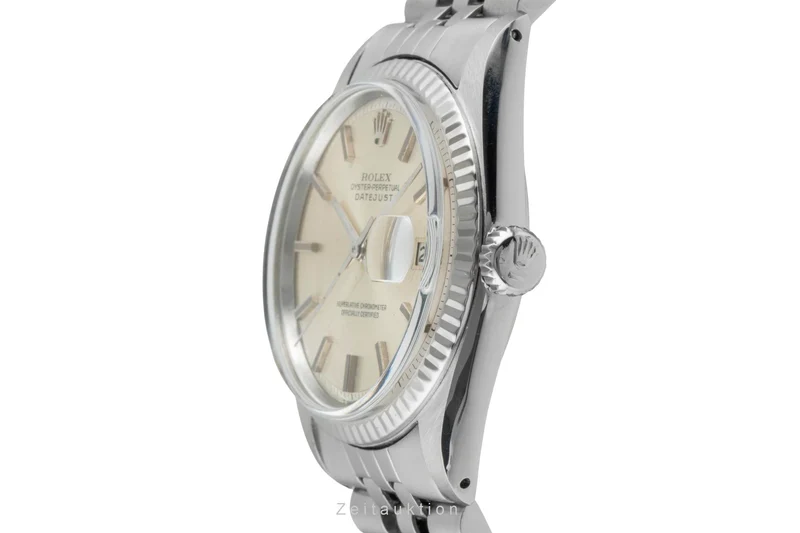 Rolex Datejust steel / white gold automatic men's watch 1601 Vintage [2505767]