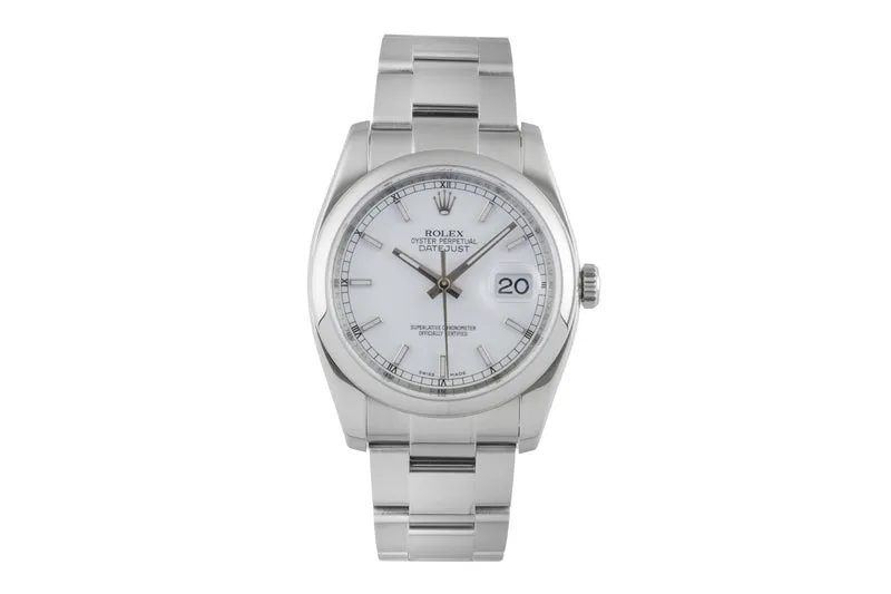 Rolex Datejust steel automatic men's watch 116200 [2506297]