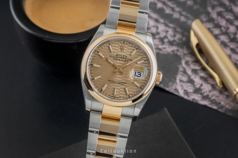 Rolex Datejust steel / gold automatic men's watch 126203 [2506243]