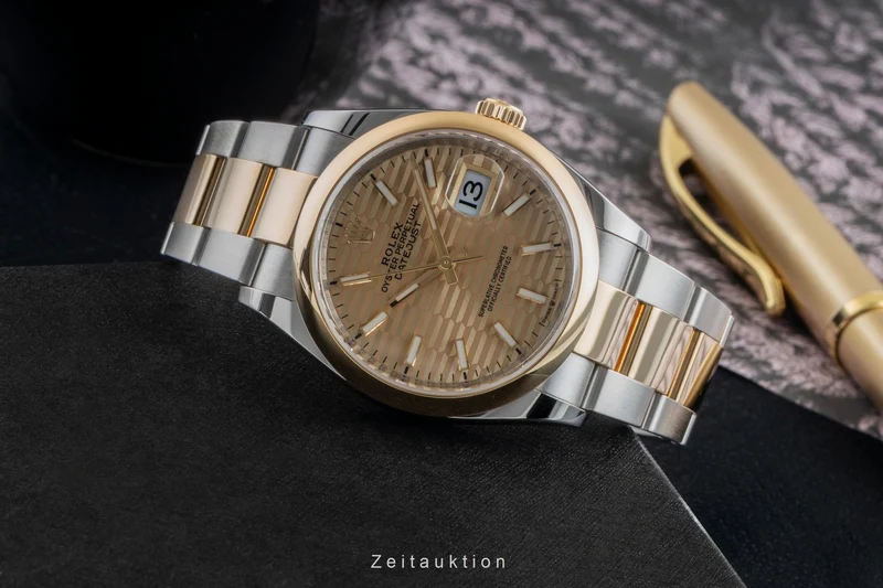 Rolex Datejust steel / gold automatic men's watch 126203 [2506243]