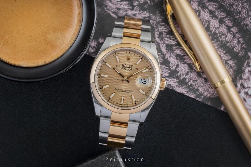 Rolex Datejust steel / gold automatic men's watch 126203 [2506243]