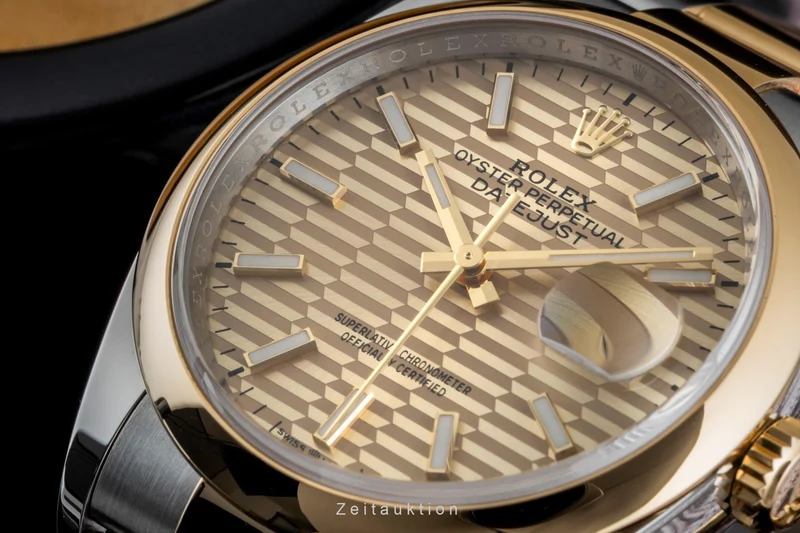 Rolex Datejust steel / gold automatic men's watch 126203 [2506243]