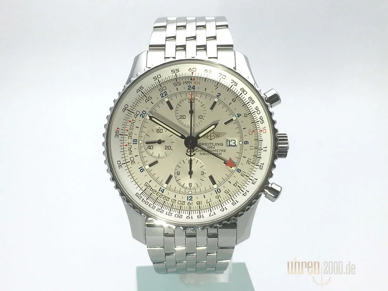 Breitling Navitimer World Chronograph A24322-045 aus 2011