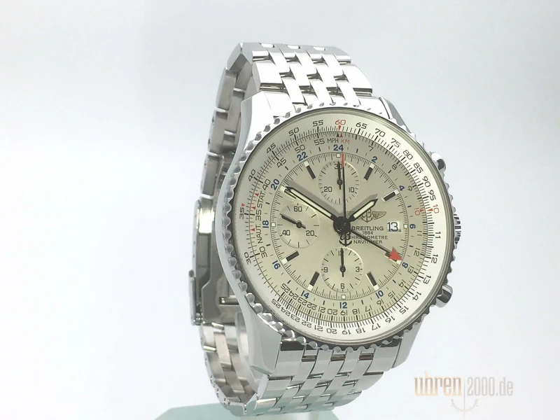Breitling Navitimer World Chronograph A24322-045 aus 2011