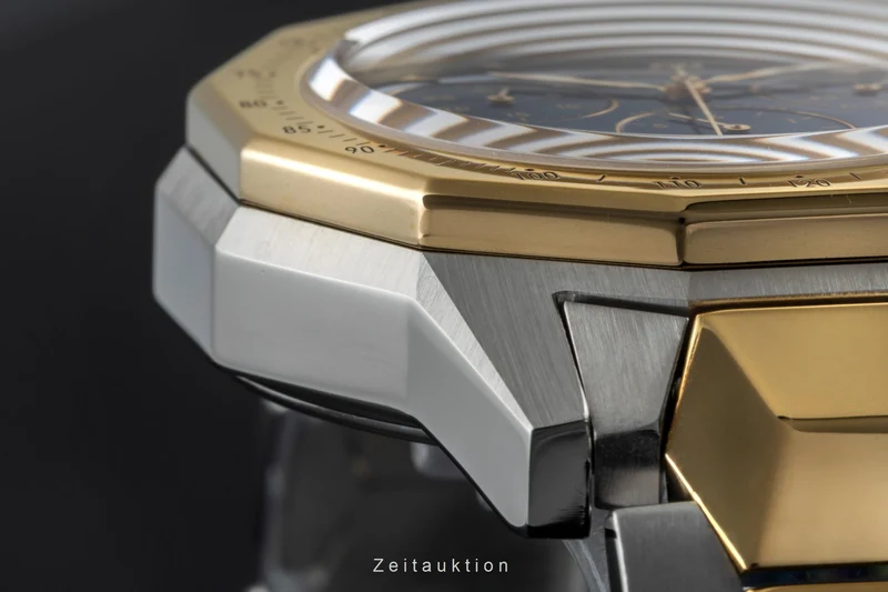 Glashütte Sport chronograph steel / gold automatic men's watch 1-10-66-12-11-04 [2502736]