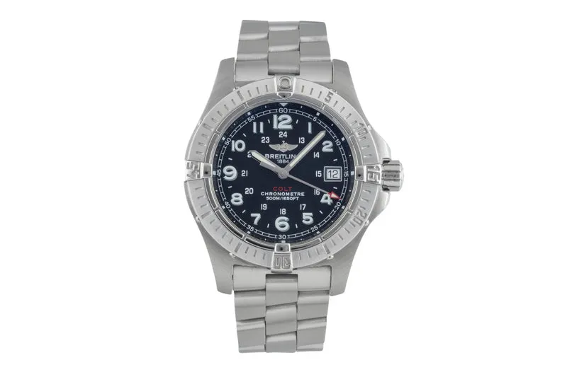 Breitling Colt steel quartz men's watch A74380 [2505726]