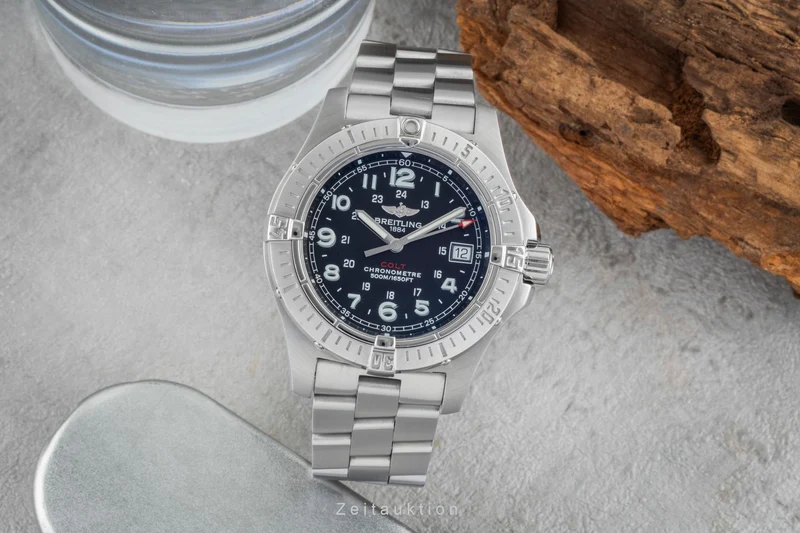 Breitling Colt steel quartz men's watch A74380 [2505726]