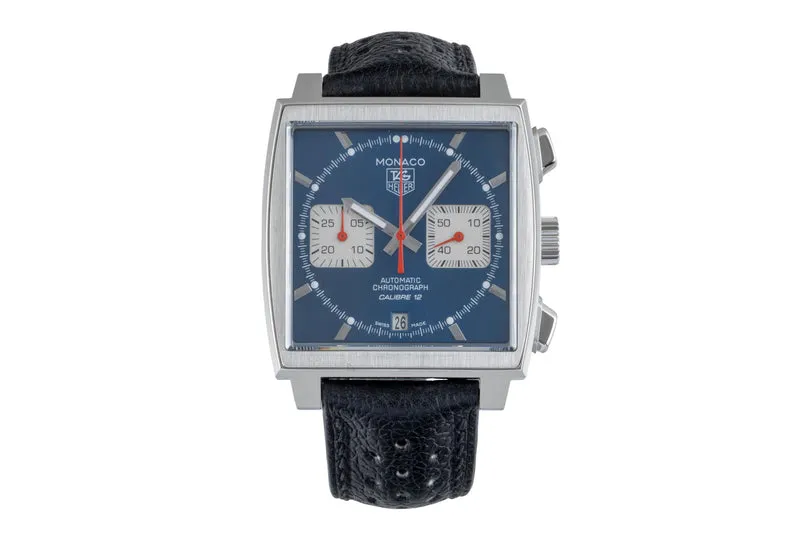 Tag Heuer Monaco chronograph steel automatic men's watch CAW2111.FC6183 LP: 7900EUR [2505316]