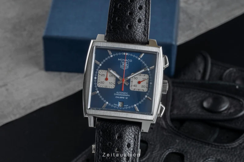 Tag Heuer Monaco chronograph steel automatic men's watch CAW2111.FC6183 LP: 7900EUR [2505316]