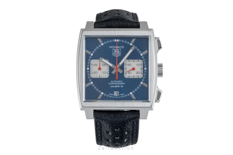Tag Heuer Monaco chronograph steel automatic men's watch CAW2111.FC6183 LP: 7900EUR [2505316]