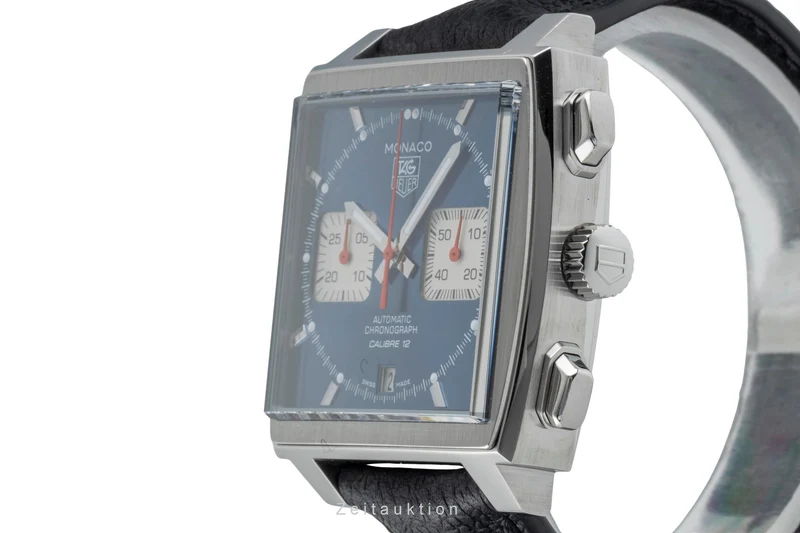 Tag Heuer Monaco chronograph steel automatic men's watch CAW2111.FC6183 LP: 7900EUR [2505316]