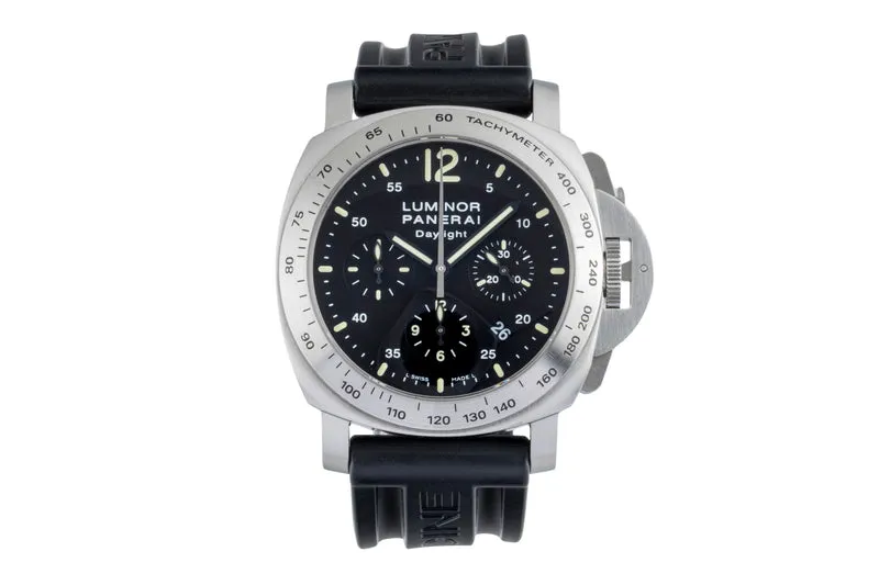 Panerai Luminor Chrono Daylight chronograph steel automatic men's watch PAM00250 [2506120]