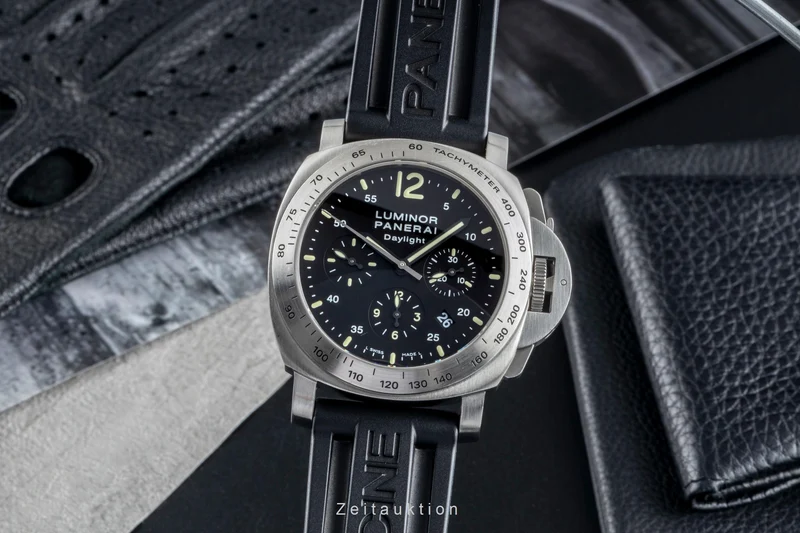 Panerai Luminor Chrono Daylight chronograph steel automatic men's watch PAM00250 [2506120]