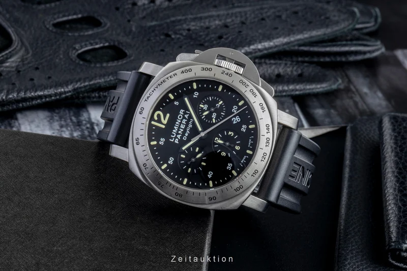 Panerai Luminor Chrono Daylight chronograph steel automatic men's watch PAM00250 [2506120]