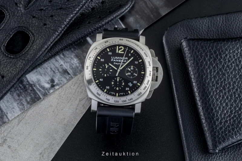 Panerai Luminor Chrono Daylight chronograph steel automatic men's watch PAM00250 [2506120]