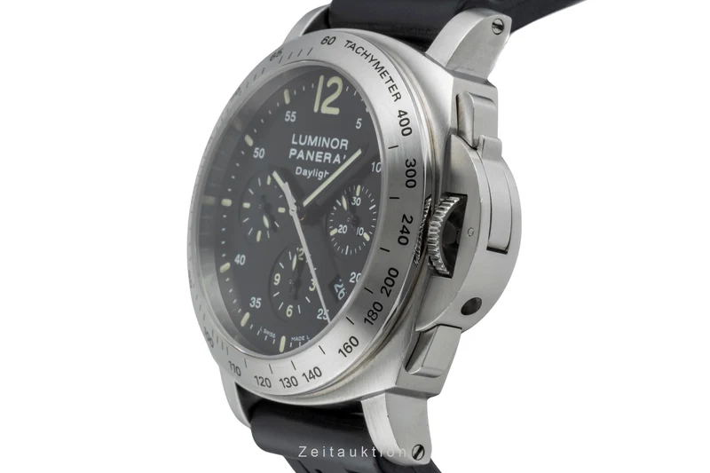 Panerai Luminor Chrono Daylight chronograph steel automatic men's watch PAM00250 [2506120]