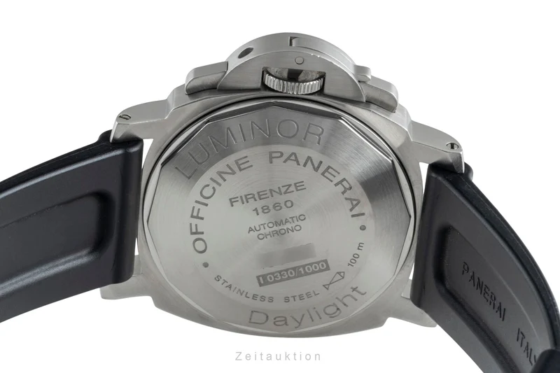Panerai Luminor Chrono Daylight chronograph steel automatic men's watch PAM00250 [2506120]