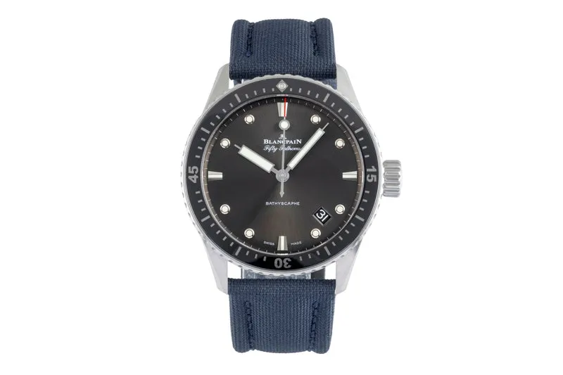 Blancpain Fifty Fathoms steel automatic men's watch 5000-1110-B52A [2505894]