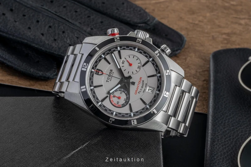 Tudor Grantour chronograph steel automatic men's watch 20550 [2505930]
