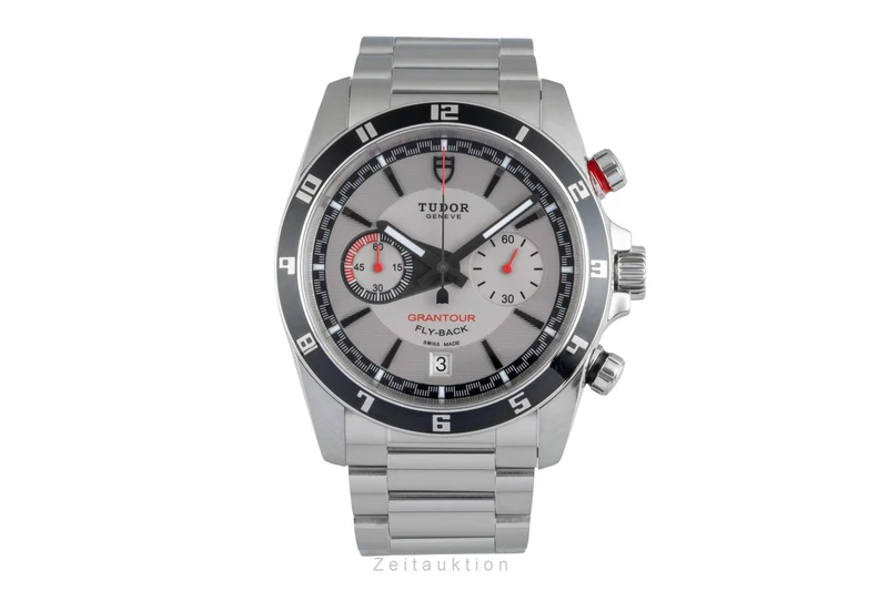Tudor Grantour chronograph steel automatic men's watch 20550 [2505930]