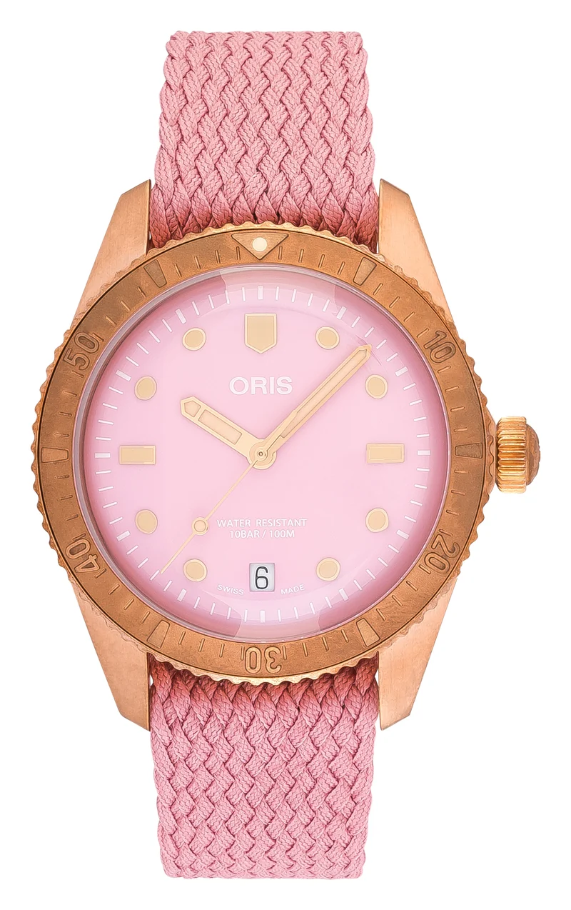 Oris Divers Sixty-Five Cotton Candy
