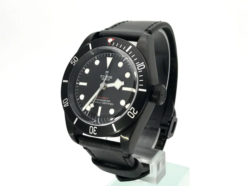 Tudor Heritage Black Bay Automatik Dark 79230DK Lederband