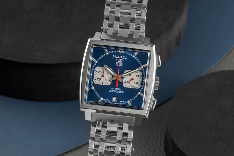 Tag Heuer Monaco chronograph steel automatic men's watch CW 2113-0 [2505139]
