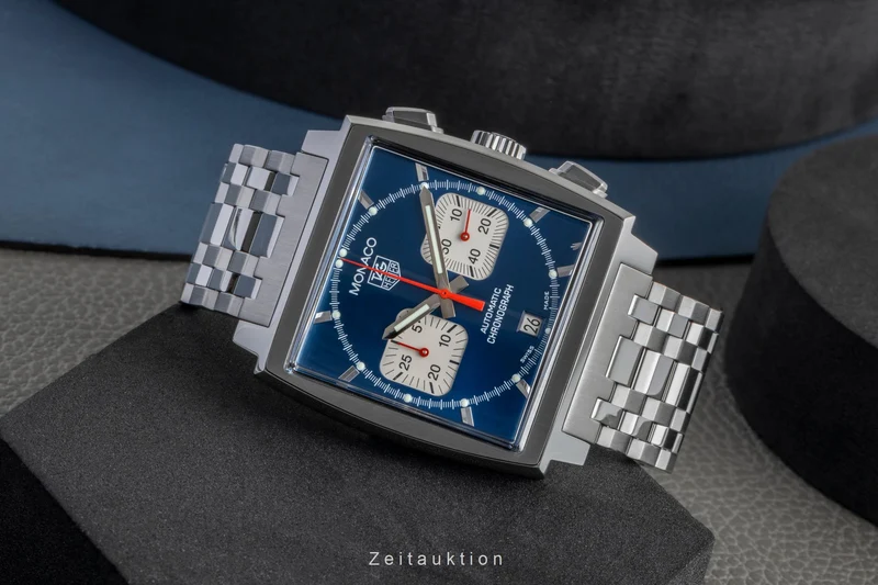Tag Heuer Monaco chronograph steel automatic men's watch CW 2113-0 [2505139]