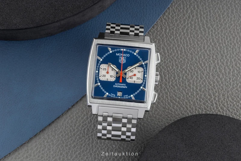 Tag Heuer Monaco chronograph steel automatic men's watch CW 2113-0 [2505139]