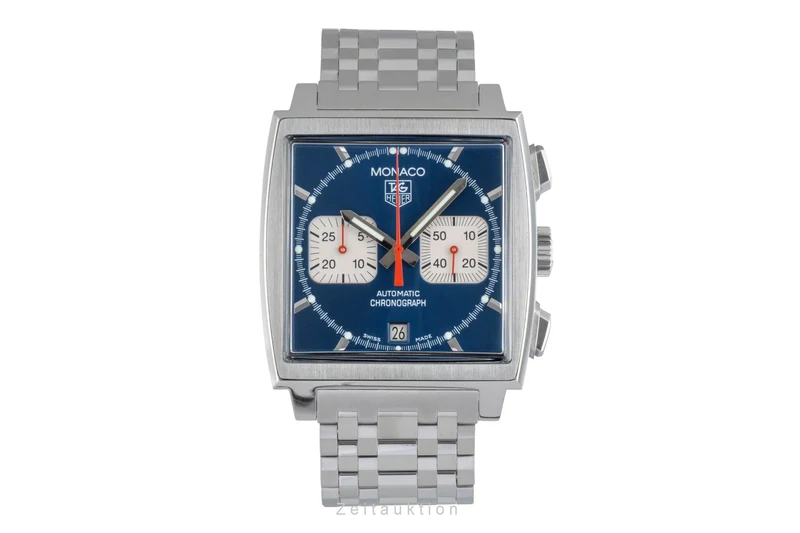 Tag Heuer Monaco chronograph steel automatic men's watch CW 2113-0 [2505139]