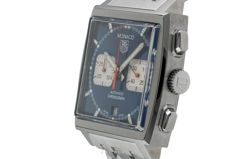 Tag Heuer Monaco chronograph steel automatic men's watch CW 2113-0 [2505139]