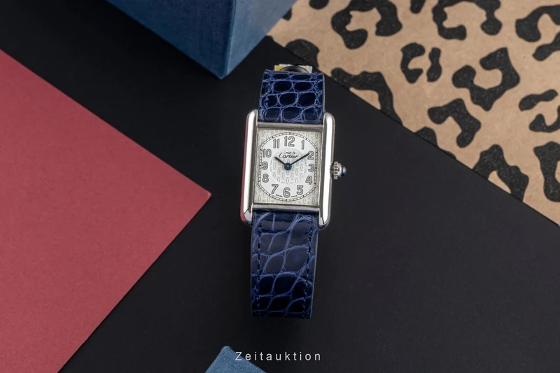 Cartier Tank silver quartz women's watch W1014254, 2416 [2504157]