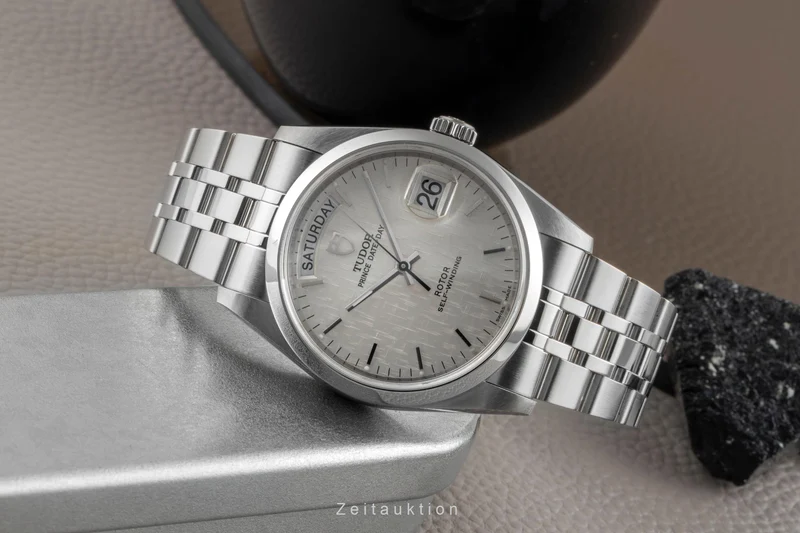 Tudor Date-Day steel automatic men's watch 76200 [2505937]
