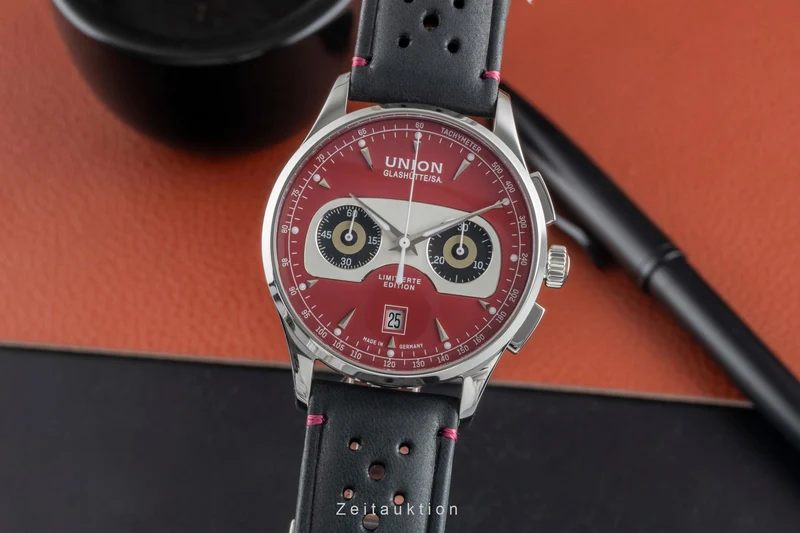 Union Glashütte Noramis chronograph steel automatic men's watch D008.427.16.421.09 Limited [2506211]