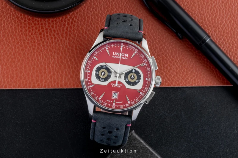 Union Glashütte Noramis chronograph steel automatic men's watch D008.427.16.421.09 Limited [2506211]