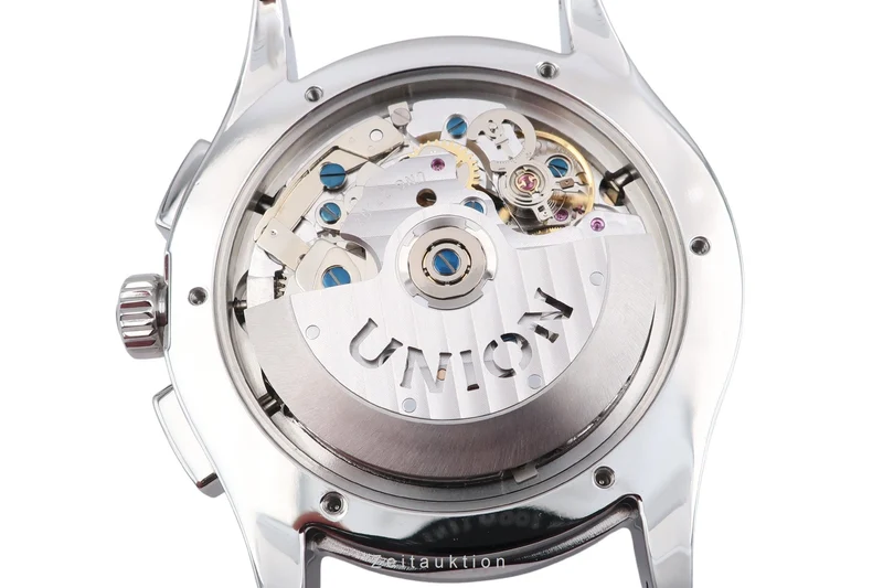 Union Glashütte Noramis chronograph steel automatic men's watch D008.427.16.421.09 Limited [2506211]