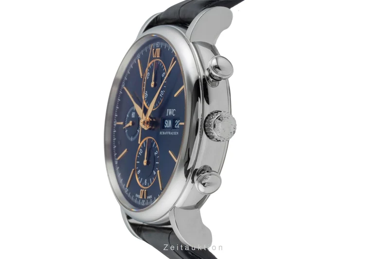 IWC Portofino chronograph steel automatic men's watch IW391036 [2505801]