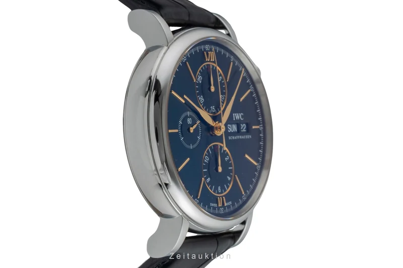 IWC Portofino chronograph steel automatic men's watch IW391036 [2505801]
