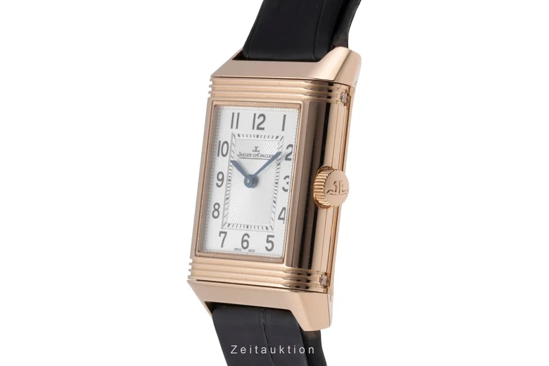 Jaeger LeCoultre Reverso 18 ct red gold manual winding women's watch Q2662430, 211.2.44 LP: 26200EUR [2505417]