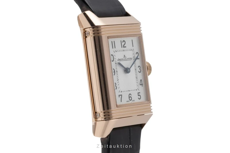 Jaeger LeCoultre Reverso 18 ct red gold manual winding women's watch Q2662430, 211.2.44 LP: 26200EUR [2505417]
