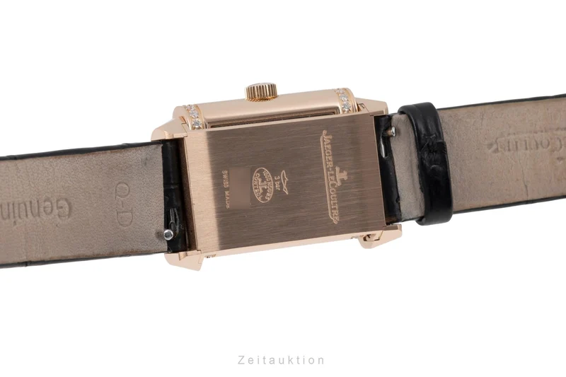 Jaeger LeCoultre Reverso 18 ct red gold manual winding women's watch Q2662430, 211.2.44 LP: 26200EUR [2505417]