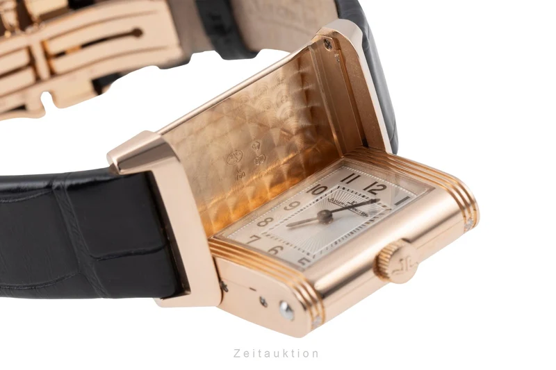 Jaeger LeCoultre Reverso 18 ct red gold manual winding women's watch Q2662430, 211.2.44 LP: 26200EUR [2505417]