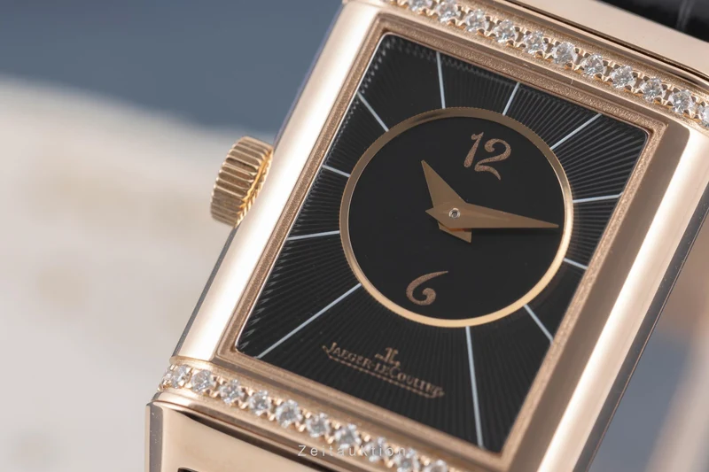 Jaeger LeCoultre Reverso 18 ct red gold manual winding women's watch Q2662430, 211.2.44 LP: 26200EUR [2505417]