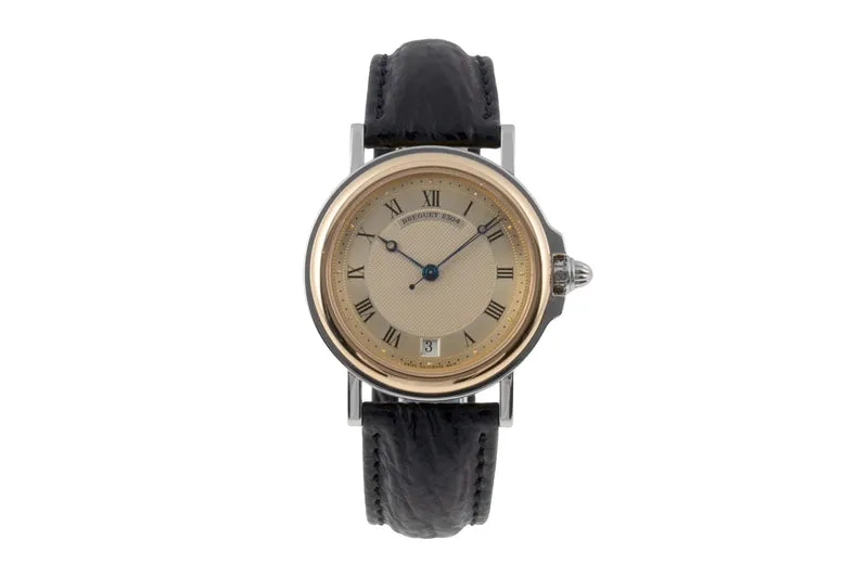 Breguet Marine steel / gold automatic men's watch 3400 [2505402]