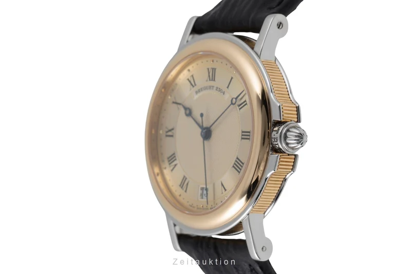 Breguet Marine steel / gold automatic men's watch 3400 [2505402]