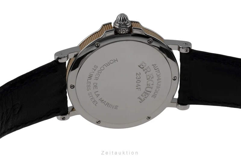 Breguet Marine steel / gold automatic men's watch 3400 [2505402]