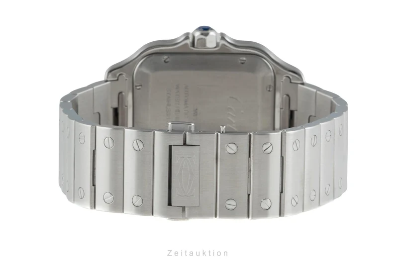 Cartier Santos steel automatic men's watch WSSA0009 LP: 8850EUR [2505651]