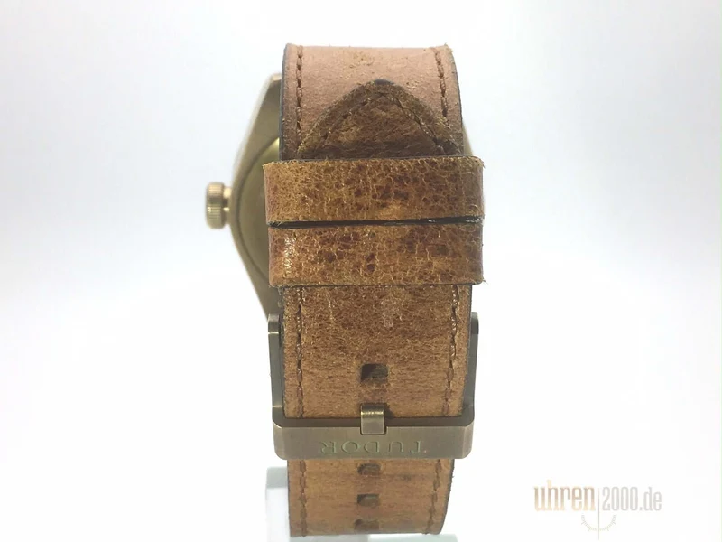 Tudor Heritage Black Bay Bronze 79250BM Leder aus 2016